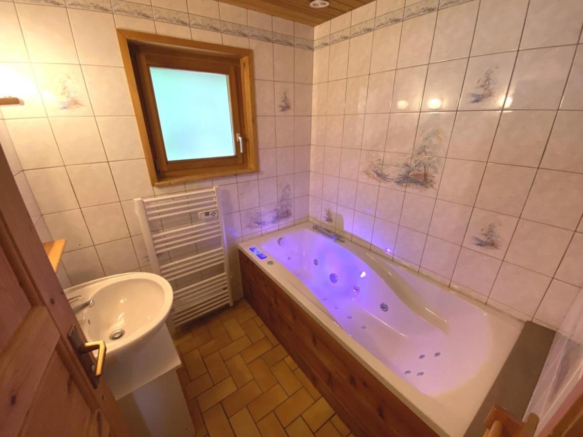 Le Fishing Lodge Chalet En Bois Avec Bain Nordique La Bresse Bagian luar foto