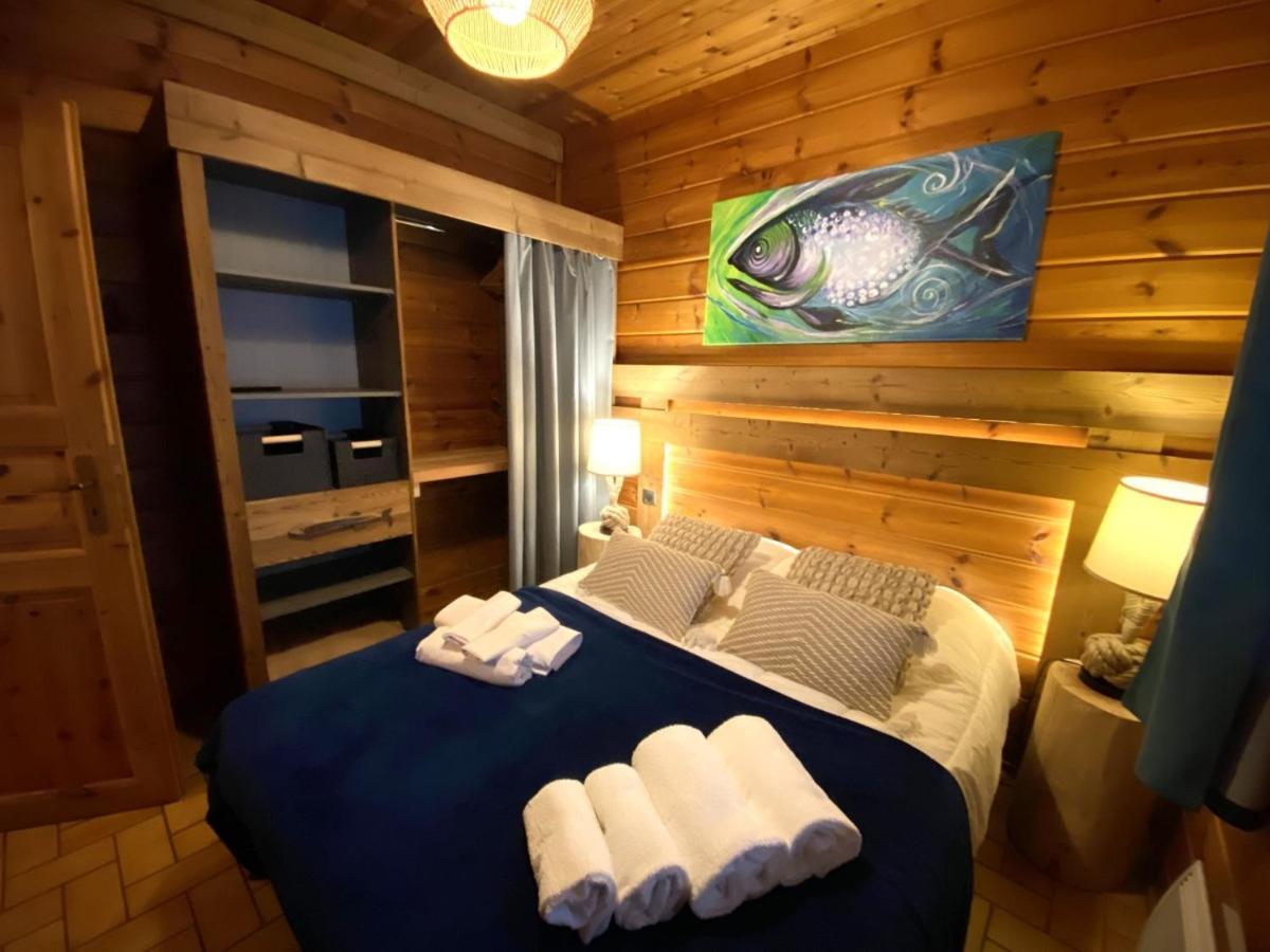 Le Fishing Lodge Chalet En Bois Avec Bain Nordique La Bresse Bagian luar foto